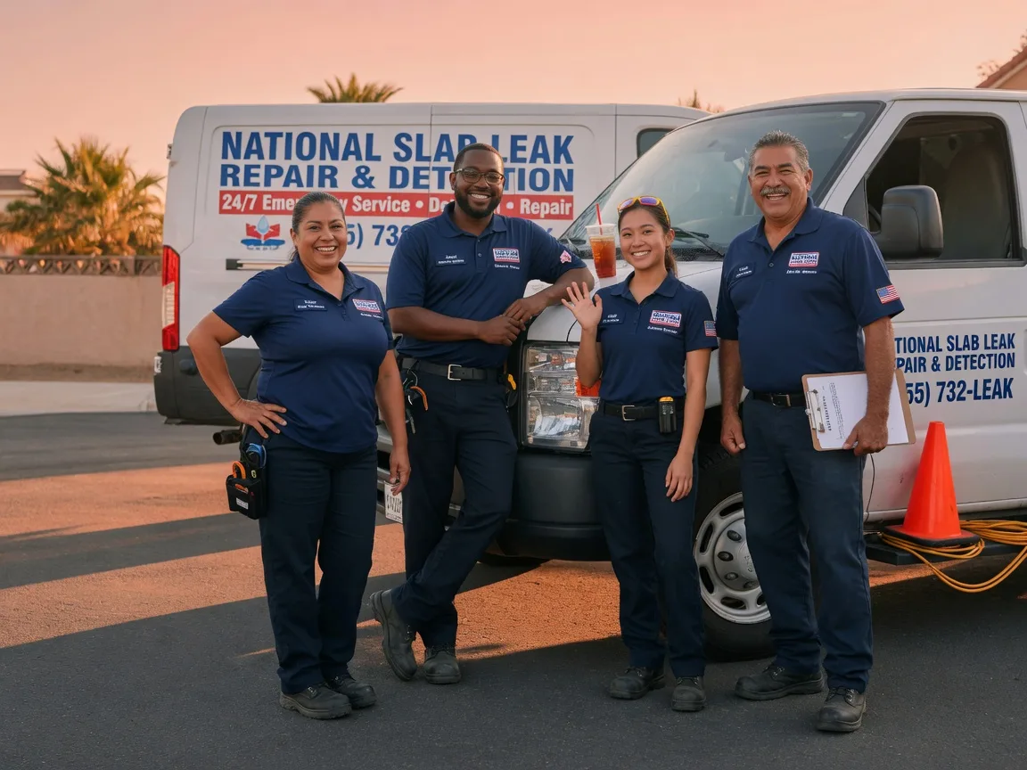 Slab Leak Detection company in Marble City, OK